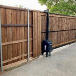 8 ft cedar sliding gate operator
