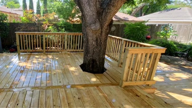 deck installation deck company arlington